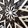 3D Star Mandala Wooden Wall Art