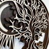3D 'Tree of Life' Wooden Wall Art