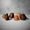 Handmade Oak and Walnut Wooden Bird Statuettes