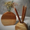 Dřevěné vázy zajímavého tvaru - sada