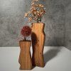 Solid Wood Vase Set "Flex"