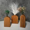 Set of Three Minimalist Wooden Vases "Simple"