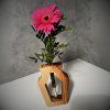 Wooden vase with ampoule "Harmony"