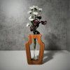 Wooden vase with ampoule "Harmony"