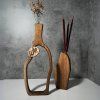 Tall wooden vase set "Elegance"