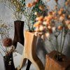 Tall wooden vase set "Elegance"