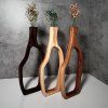 Tall wooden vase set "Elegance"