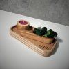 Oak & Ash Solid Wood Serving Tray