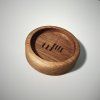 Handcrafted Oak and Ash Solid Wood Coaster