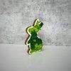 Wooden Easter Bunny Decoration with Stabilized Moss