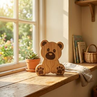 Kousek, který vykouzlí úsměv / A piece that brings a smile 🐻❤️ #drevenevyrobky #drevenehracky #slaskou #rucniprace...