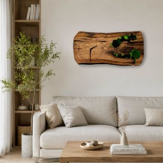 ✨ Dřevěné hodiny / Wooden Clock ✨ Příroda a jednoduchý design v jednom. 🌿🪵 Dřevěné hodiny, které se stanou krásným...