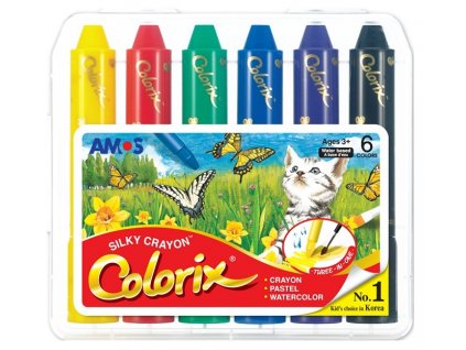 Rozmývatelné barvy - 6 ks