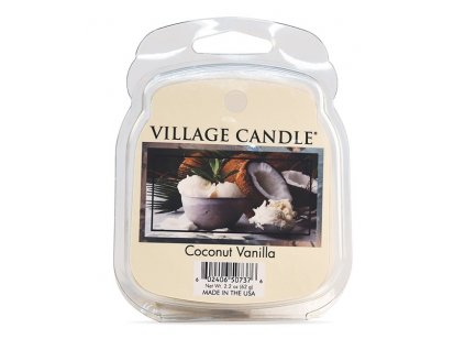 Village Candle Vosk, Coconut Vanilla 62g