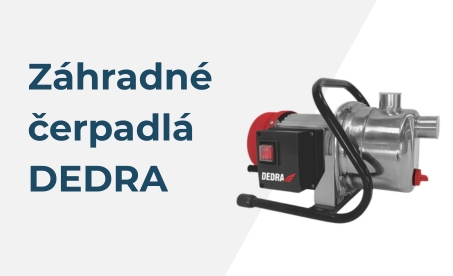 Záhradné čerpadlá Dedra