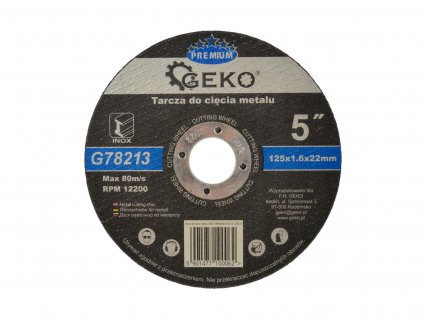 Rezný kotúč do kovu 125mm x 1.6mm x 22,2mm