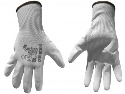 Pracovné rukavice biele 9“