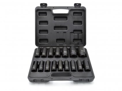 Sada 16ks kovaných nástrčných kľúčov 1/2" 10-32mm