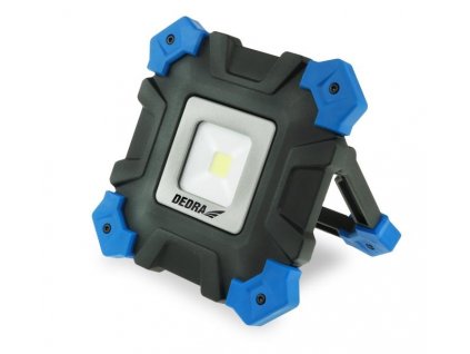 Dielenská lampa 10W COB LED, nabíjačka 230V, USB, microUSB