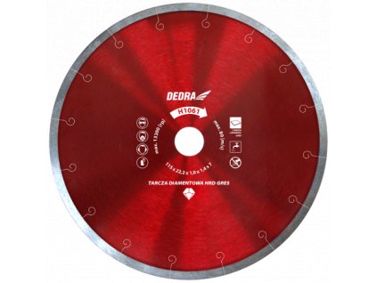 Kotúč diamantový HRD GRES 200x25,4mm DEDRA - H1065E