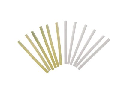 Tavné tyčinky 11,2x200mm, transp., 1kg DEDRA - DED7561