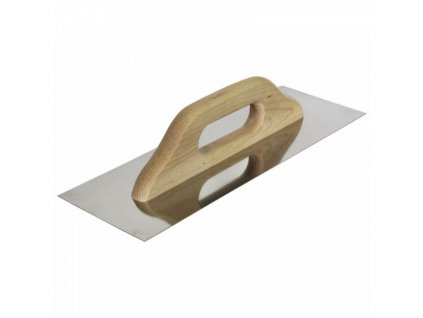 Hladké hladidlo z nehrdzavejúcej ocele 480x130 mm s rúčkou z - 15B002