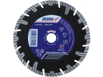Kotúč diamantový Turbo-T 115x22,2mm DEDRA - H1192