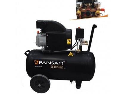 Olejový kompresor 50l 1500W, 8bar ,200l/min DEDRA - A077030