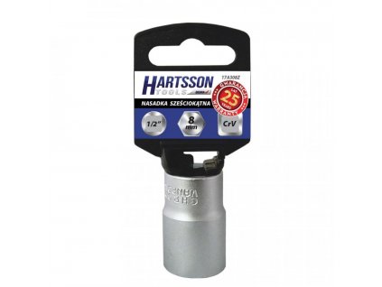 Nadstavec 6-hran 1/2", CrV, 8mm DEDRA - 17A308Z