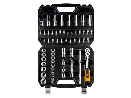 Nástrčné kľúče 1/2 ", CrV súprava 58 ks | NEO 08-663
