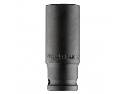 Príklepový nástavec 1/2" dlhý , 22 x 78 mm, Cr-Mo | NEO 12-322