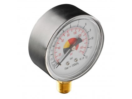 Manometer pre stlačený vzduch o 63 mm | NEO TOOLS 12-588