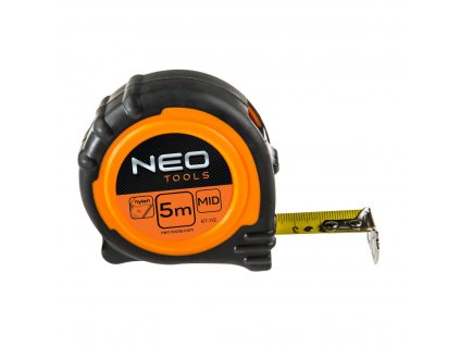 Zvinovací meter, ocel. 5 m x 25 mm s magnetom | NEO TOOLS 67-115