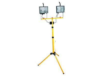 Halogénová lampa, 2 x 400 W, s držiakom teleskopickým 2,1 m | TOPEX 94W038
