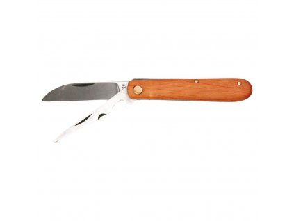 Nôž montérsky s dvoma čepeľami drevená rúčka | TOPEX 17B658