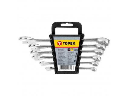 Kľúč vidlicový sada, 6 - 17 mm, 6 ks | TOPEX 35D755