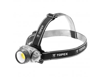 TOPEX  94W391  Lampa čelová, LED 3W, 3AAA
TOPEX  94W391  Lampa čelová, LED 3W, 3AAA | TOPEX 94W391