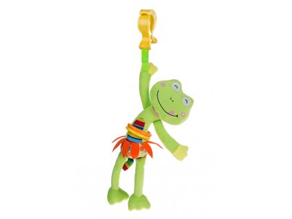 Detská plyšová hračka s vibráciou Akuku Žabka