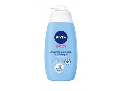 Hypoalergénne hydratačné telové mlieko Nivea Baby 500 ml