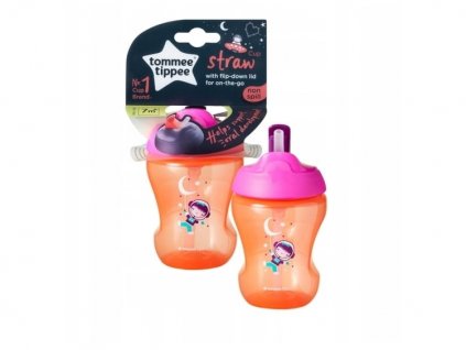 Straw Cup netečúci hrnček so slamkou 230ml