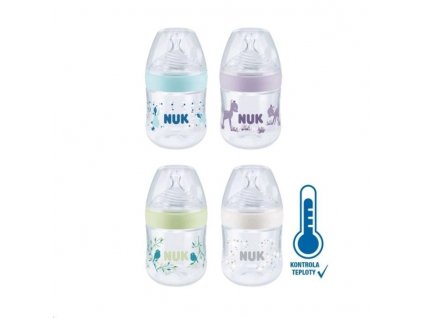 Dojčenská fľaša NUK Nature Sense s kontrolou teploty 150 ml