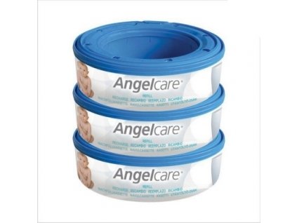 Angelcare náhradné kazety na kôš na plienky, 3 ks