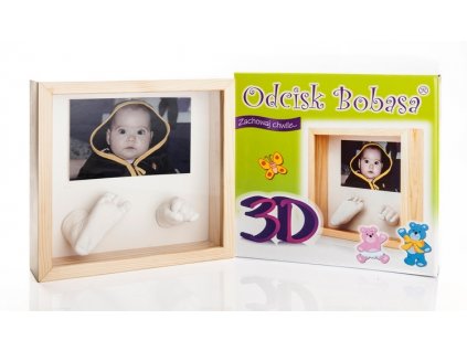 Odtlačok detský 3D s rámikom 1 okienkovým