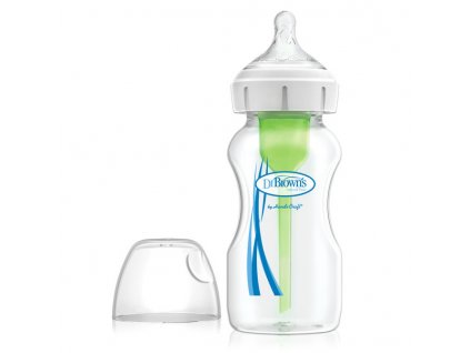 Dojčenská fľašk 270ml - zelená