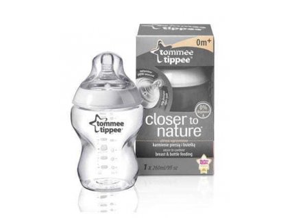 Dojčenská fľaša C2N, 1ks 260 ml, 0+m