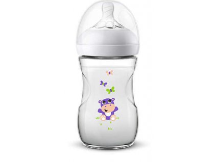 Dojčenská fľaša Natural 2.0, hrošík