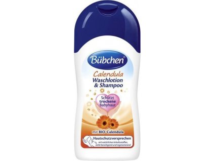 Nechtíkový umývací gel a šampón Bübchen