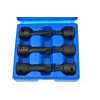 Sada rázových kovaných bitov TORX 6ks
