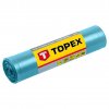 Ťažké vrecia na odpad 80 l, modré 5 ks., Super silné, 100 mic | TOPEX 23B257