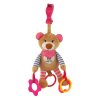 Plyšová hračka s vibráciou Baby Mix medvedík ružový
